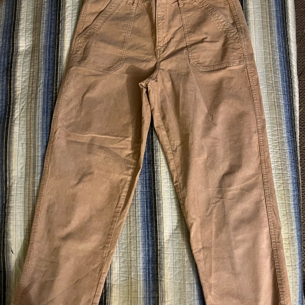 American Eagle Outfitters Tan Boot Cut Flare Pants